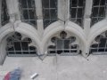 Tracery Window Tudor Rose restoration